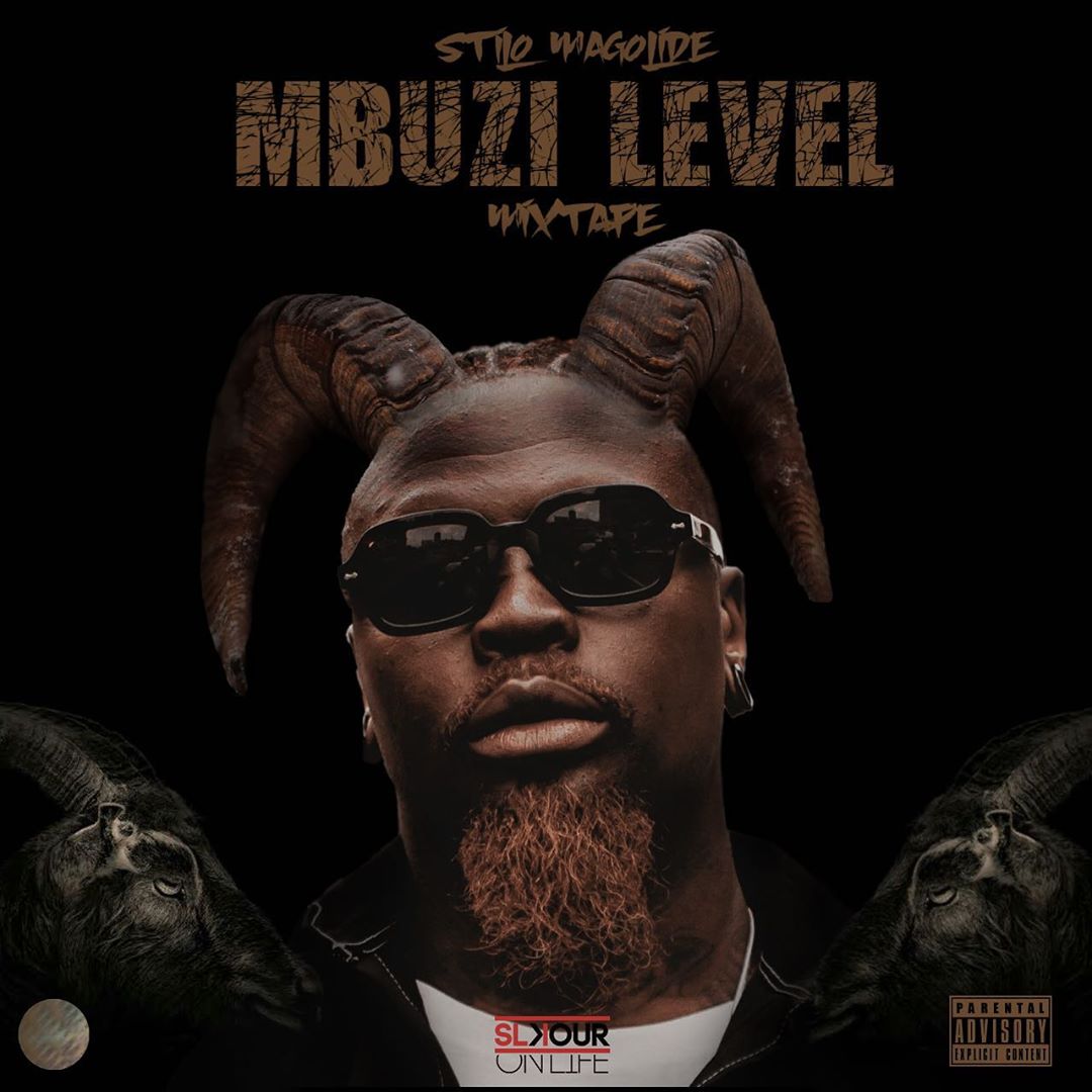 Stilo Magolide's official cover art for 'Mbuzi Level' EP that has five features. Photo credit: Instagram/stilomagolide