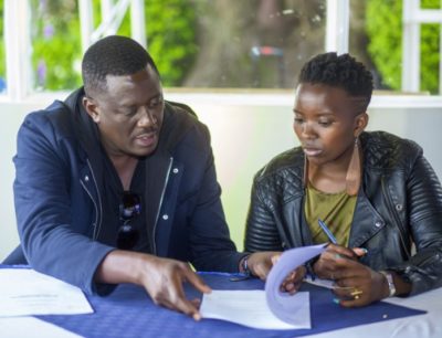 Khaligraph Jones shoots music video with fans in Kayole