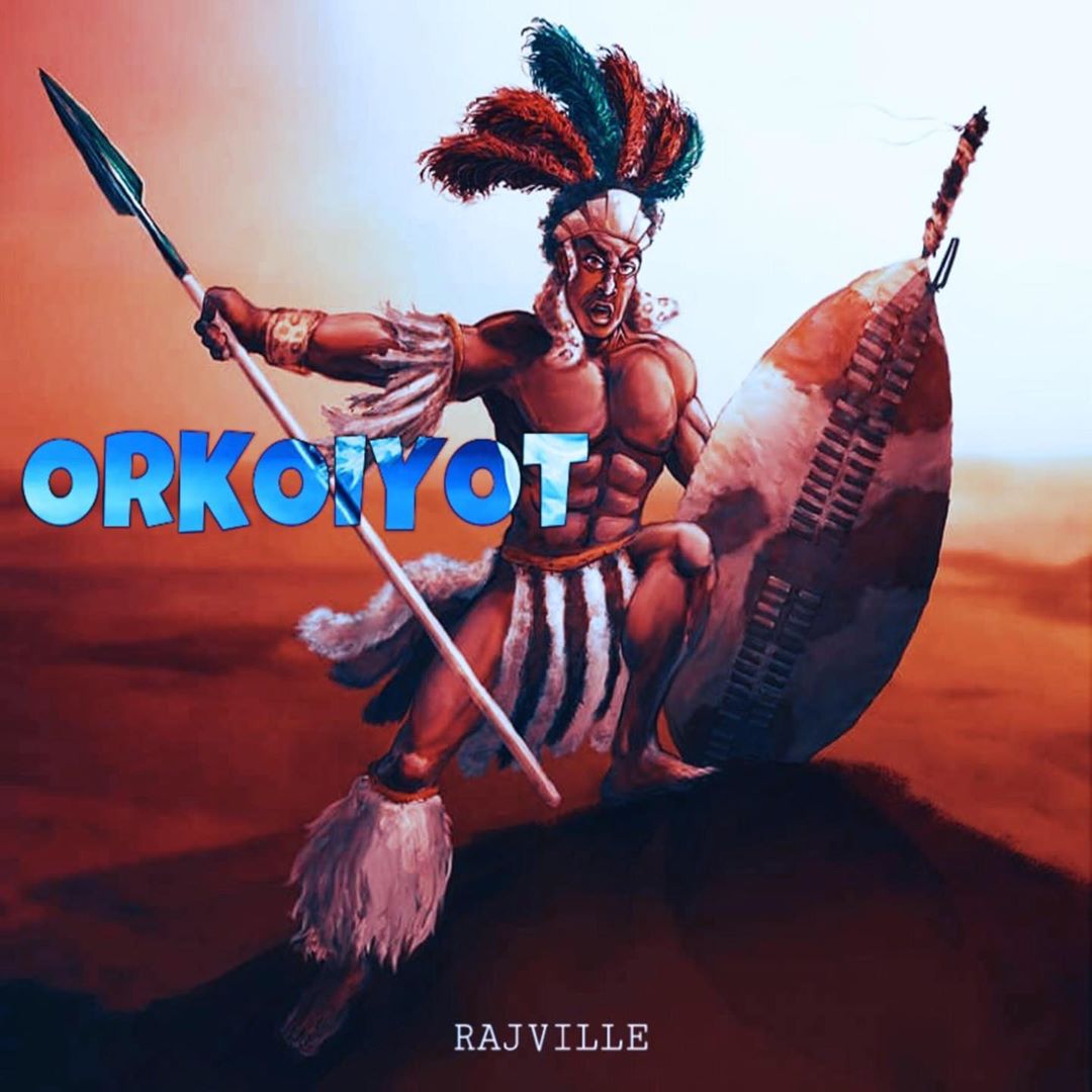 The official cover art photo for Rajville's 'Orkoiyot' EP expected on October 15, 2020. Photo credit: Instagram/rajville7