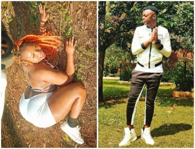 Corazon Kwamboka takes baby daddy Frankie to Kisumu to meet her mother