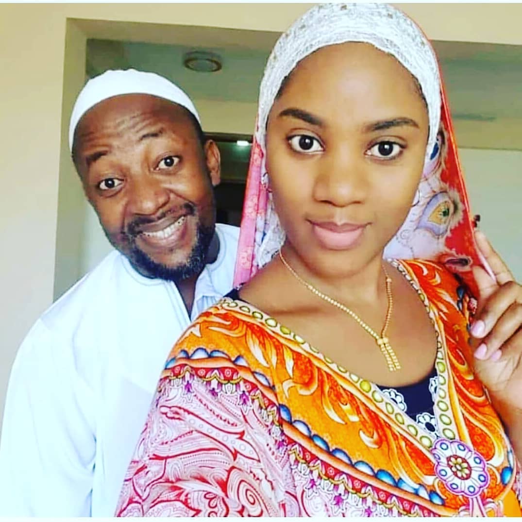 Babu Tale with his late wife Shamsa Kombo