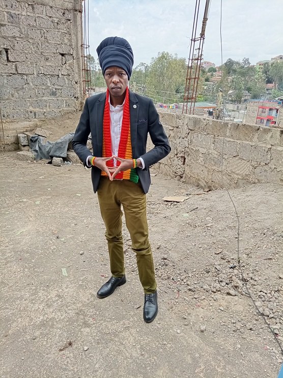 Mathenge Mukundi wants to represent the youth in Nairobi who are the majority population in the County by making sure they are well represented in so many levels. Photo credit: Jeff Kinyanjui