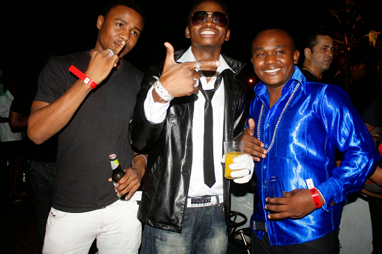Alikiba, Diamond Platnumz together with Marlaw a couple of year back when they were friends and cordial. Prior to the 2012 fallout, they were actually good of friends these two. Photo credit: Courtesy