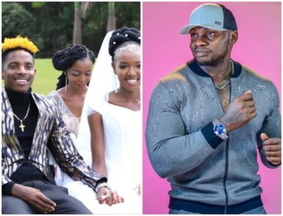 Nadia Mukami working on a song with Otile Brown