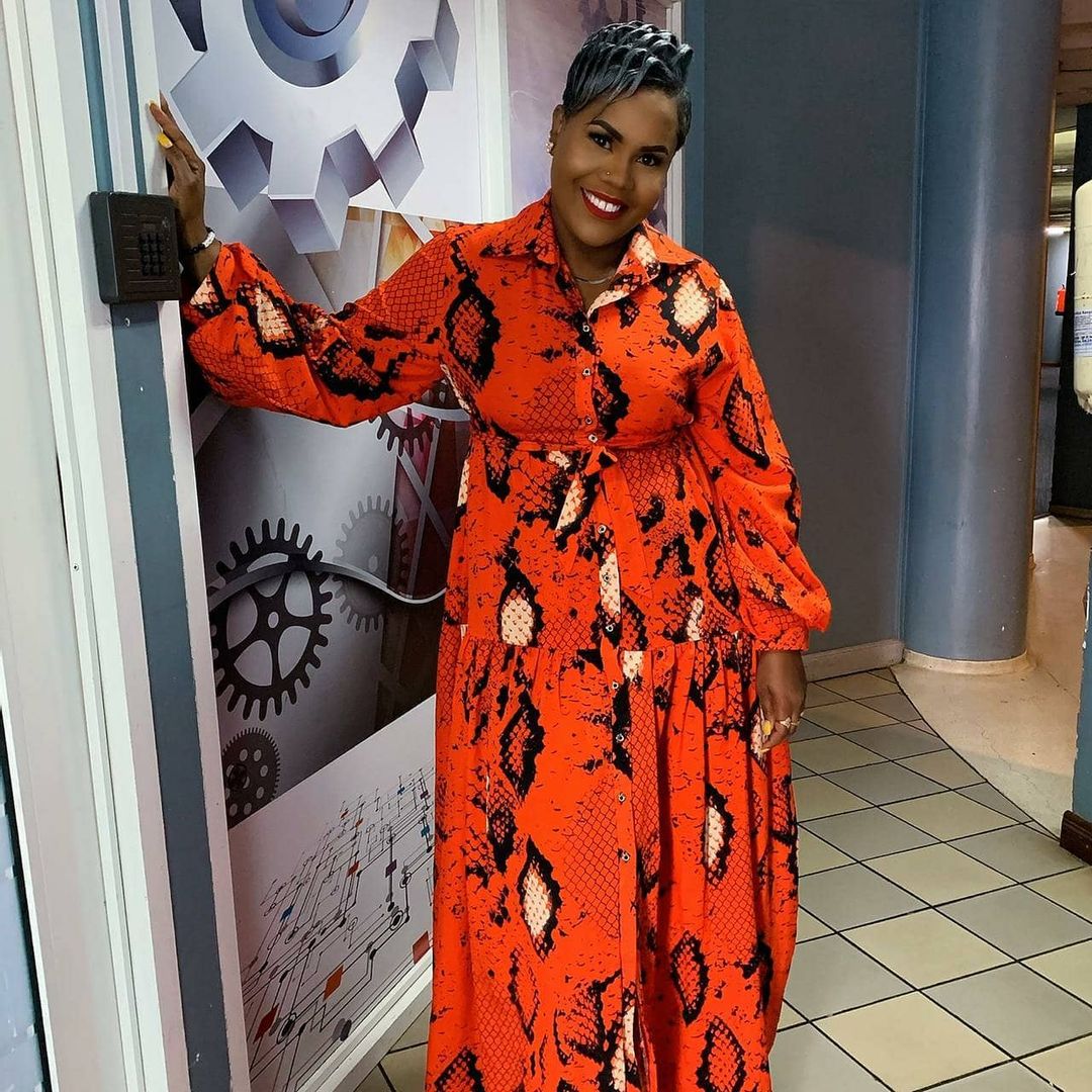 Jane Ngoiri at NTV studios in Nairobi. Photo credit: Instagram/janengoiriofficial