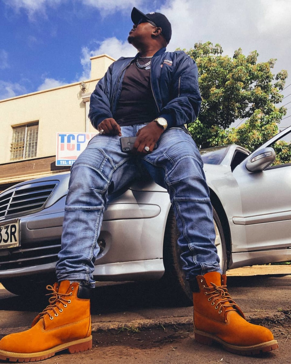 Kayvo Kforce is one of the best rappers who have held down the Kenyan rap scene for years staying relevant and being consistent. Photo credit: Instagram/kayvokforce