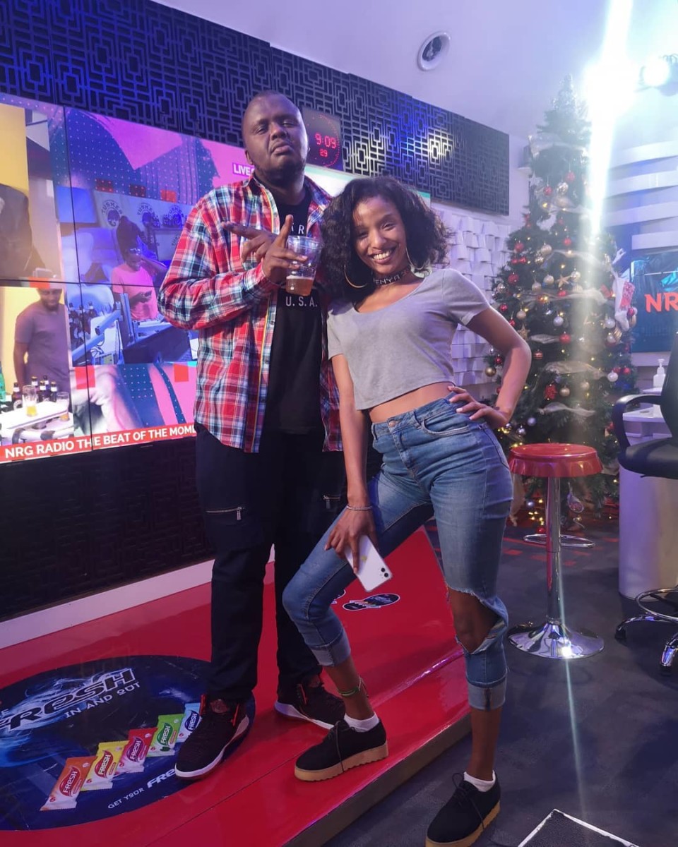 Mejja sat down for an interview at NRG radio where he opened up about what is needed for him to work with any artiste for free, he doesn't charge for interviews either. Photo credit: Instagram/mejjagenge