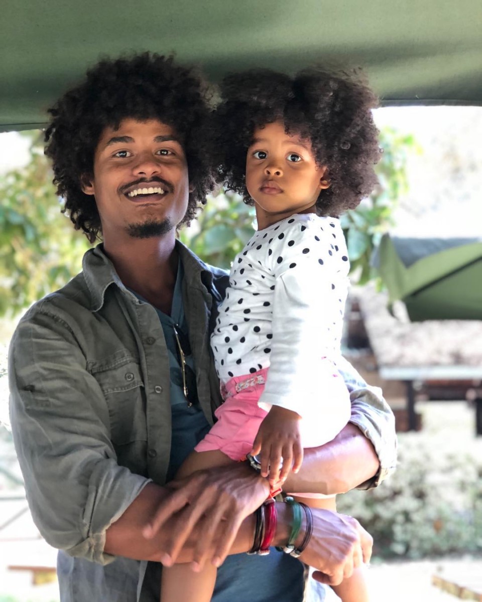 Nicola Traldi with his adorable daughter, Micaela Traldi. Photo credit: Instagram/nicolatraldi