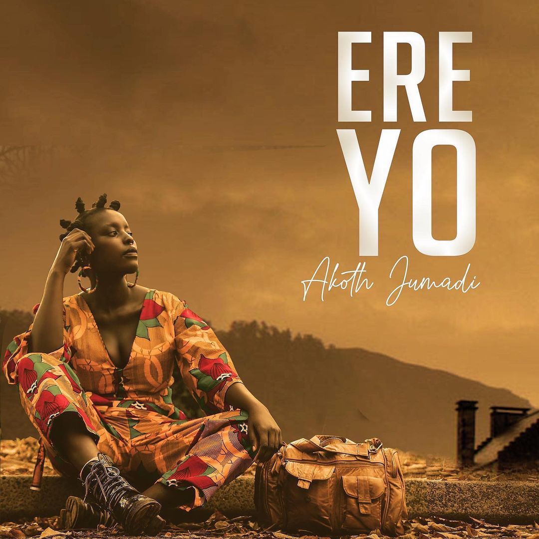 Official front cover art for Akoth Jumadi's 'Ere Yo' as designed by Steven Ogallo, Moses Ng'ang'a, Fred Obatha, and Brian Odhiambo. Photo credit: Instagram/akothjumadi