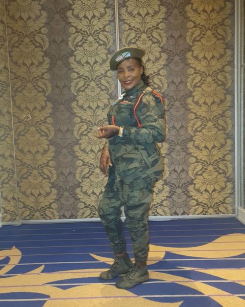 Rose Muhando at the Villa Rosa Kempsinski, Nairobi, Kenya on Saturday, February 27 2020. Photo credit: Instagram/malkiarosemuhando