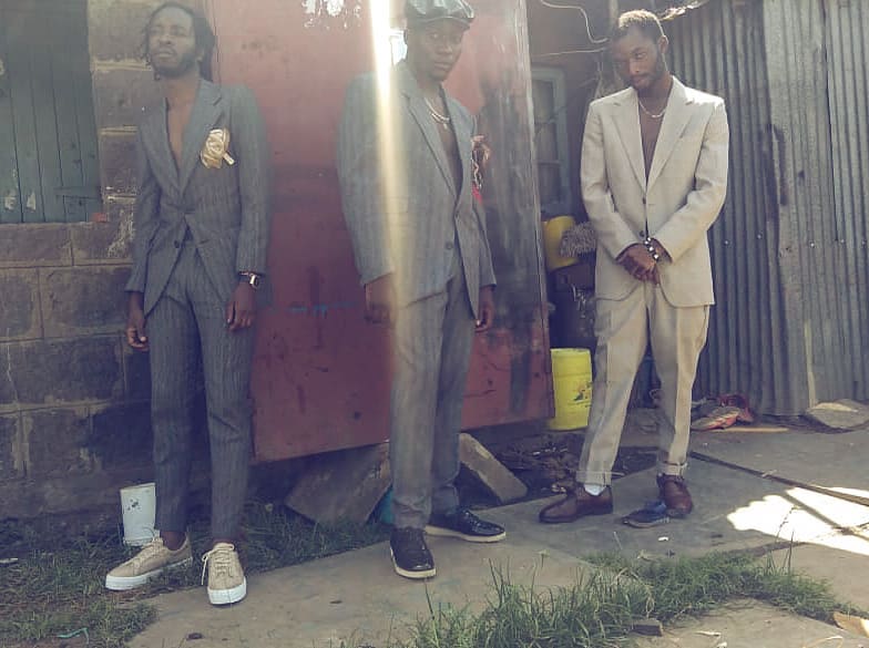Wakadinali members from left to right: Sewersydaa, Scar, and Domani Munga. Photo credit: Instagram/sewersydaa
