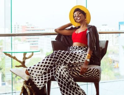 Dana De Grazia gets a very big Eric Omondi tattoo