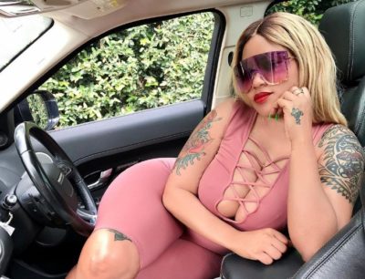 Otile Brown squash beef with former Manager Dr. Eddie