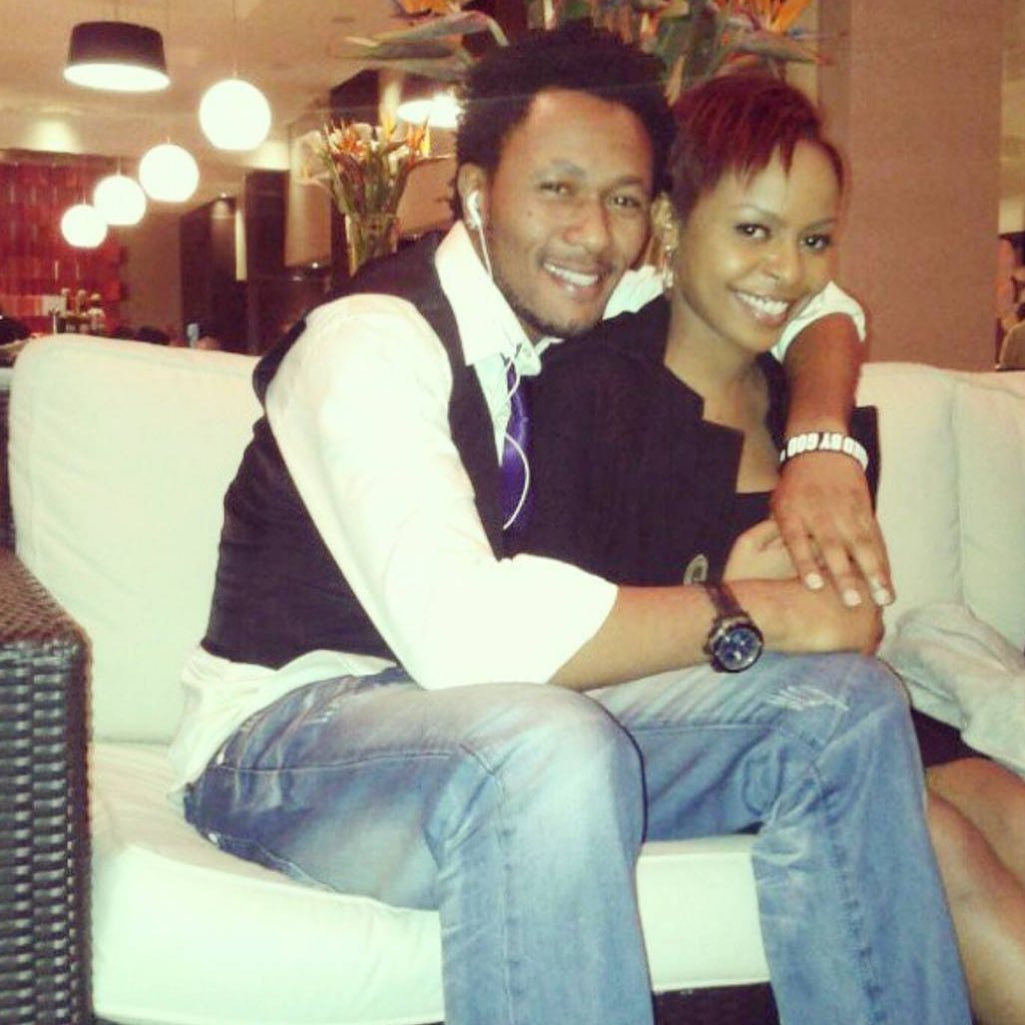 DJ Mo and Size 8 on their first date together years ago. Photo credit: Instagram/djmokenya