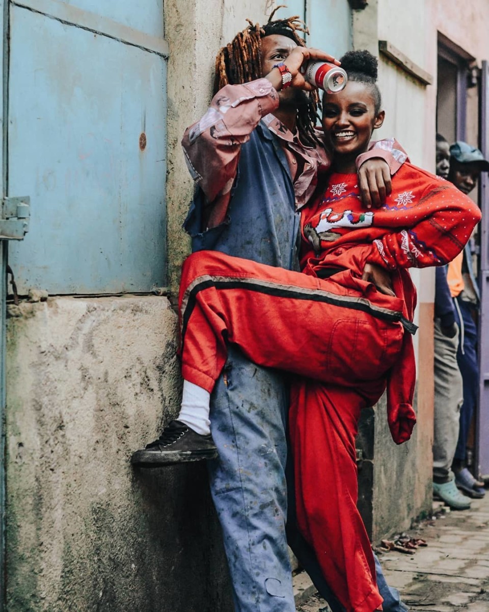 ExRay and his girlfriend of many years, Wangui. Photo credit: Instagram/iamexray