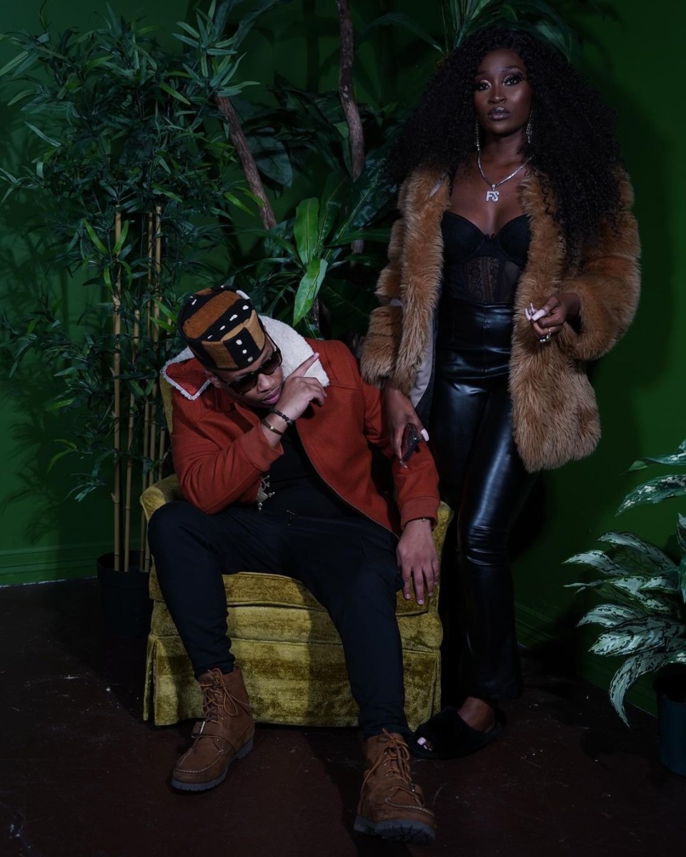 This is the first collaboration project between Nigeria's Foreign Slim and Kenya's King Kanja. Photo credit:Instagram/kingkanja