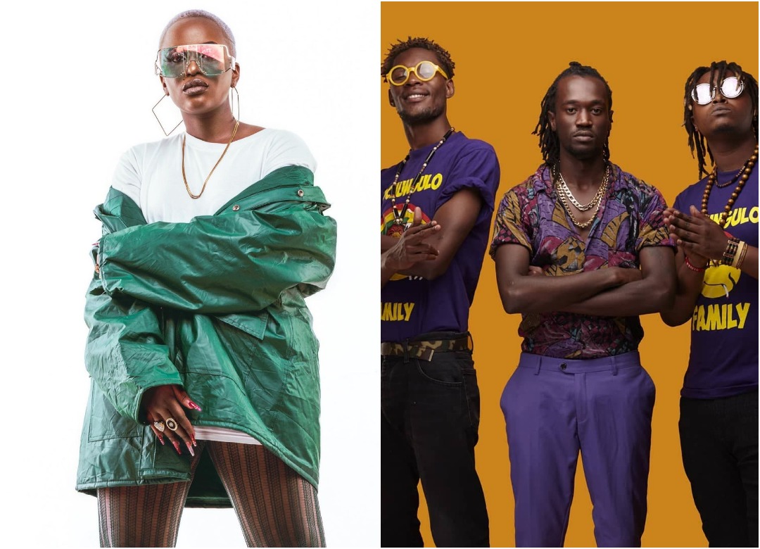 Femi One hits back to Ochungulo Family for a statement they made 2 years ago. Photo credit: Instagram/femi_one, ochungulo_family