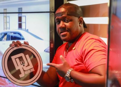 Khaligraph Jones jumps in the booth to record a song with Mejja