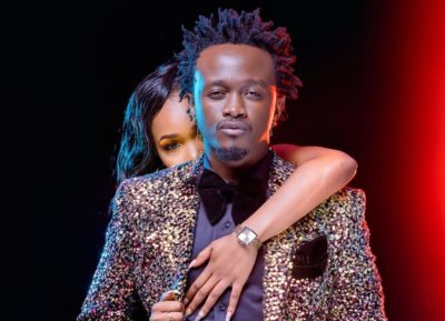 Otile Brown showed up to Bahati’s album launch fashionably