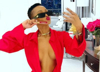 Rouge raps in 10 seconds telling her coming up success story in the hip hop realm