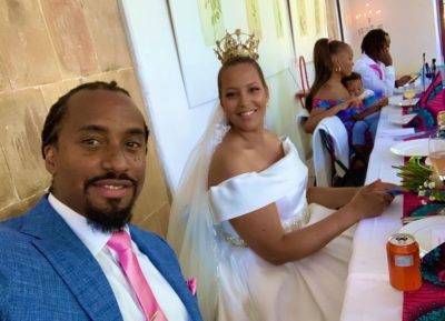 Adut Akech Bior and her boyfriend Runtown splits