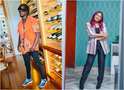 DJ Mo reacts after Willy Paul called out his wife Size 8
