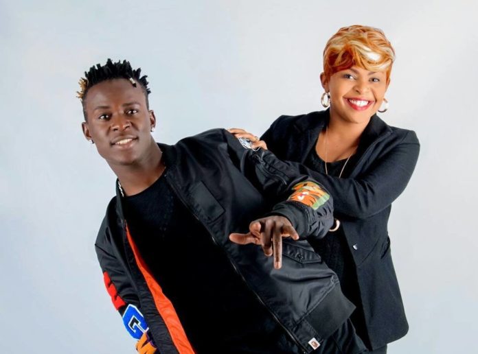 Willy Paul and Size 8 a few years ago when they were friends and cordial with each other. Photo credit: Instagram/willy.paul.msafi