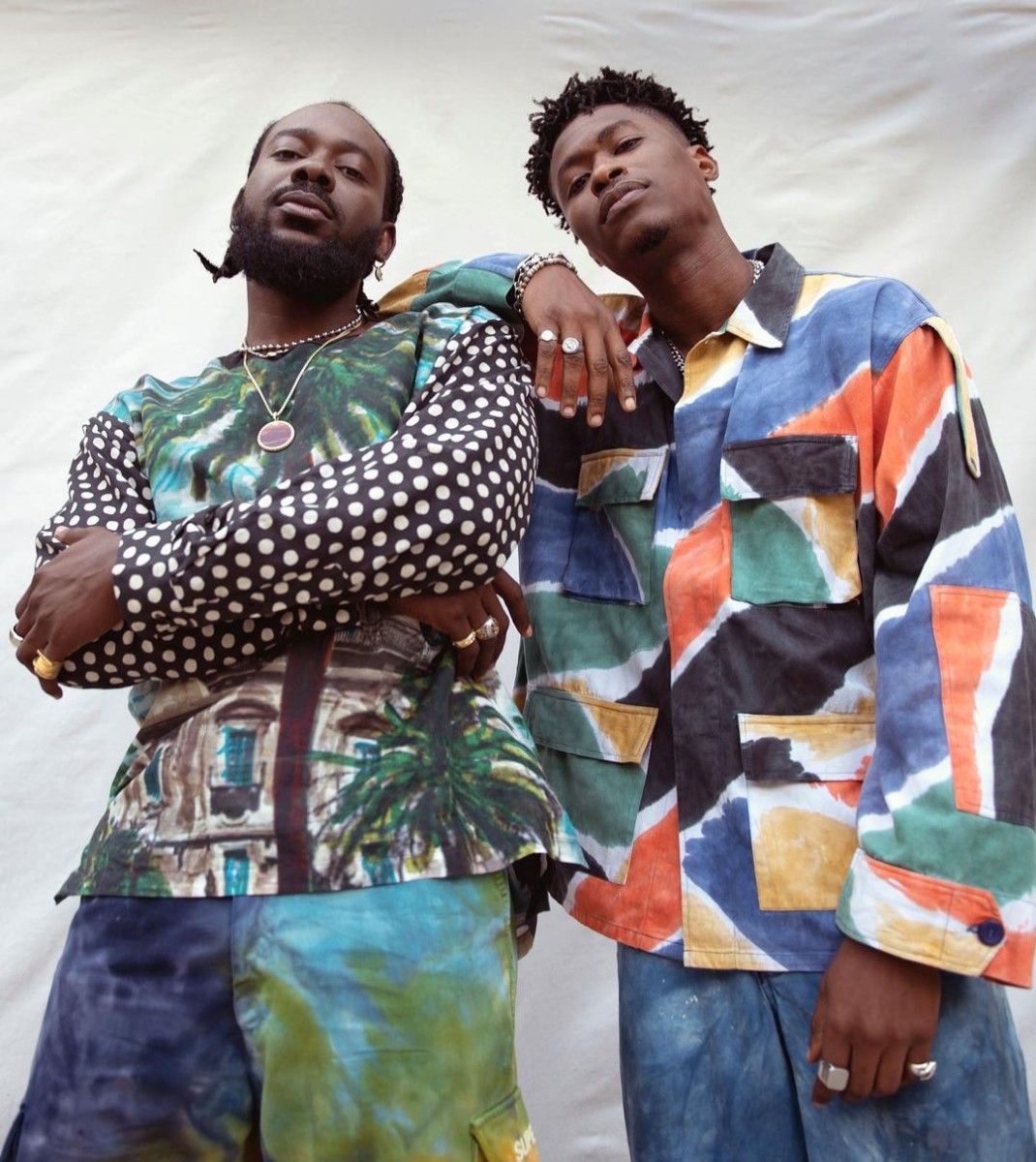 Adenkule Gold features Lucky Daye on the 'Sinner' hit record. Photo credit: Instagram/adenkulegold