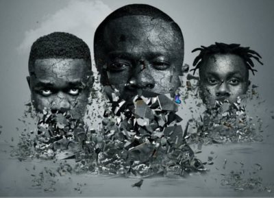 Sarkodie met a fan who had his picture on his Trotro