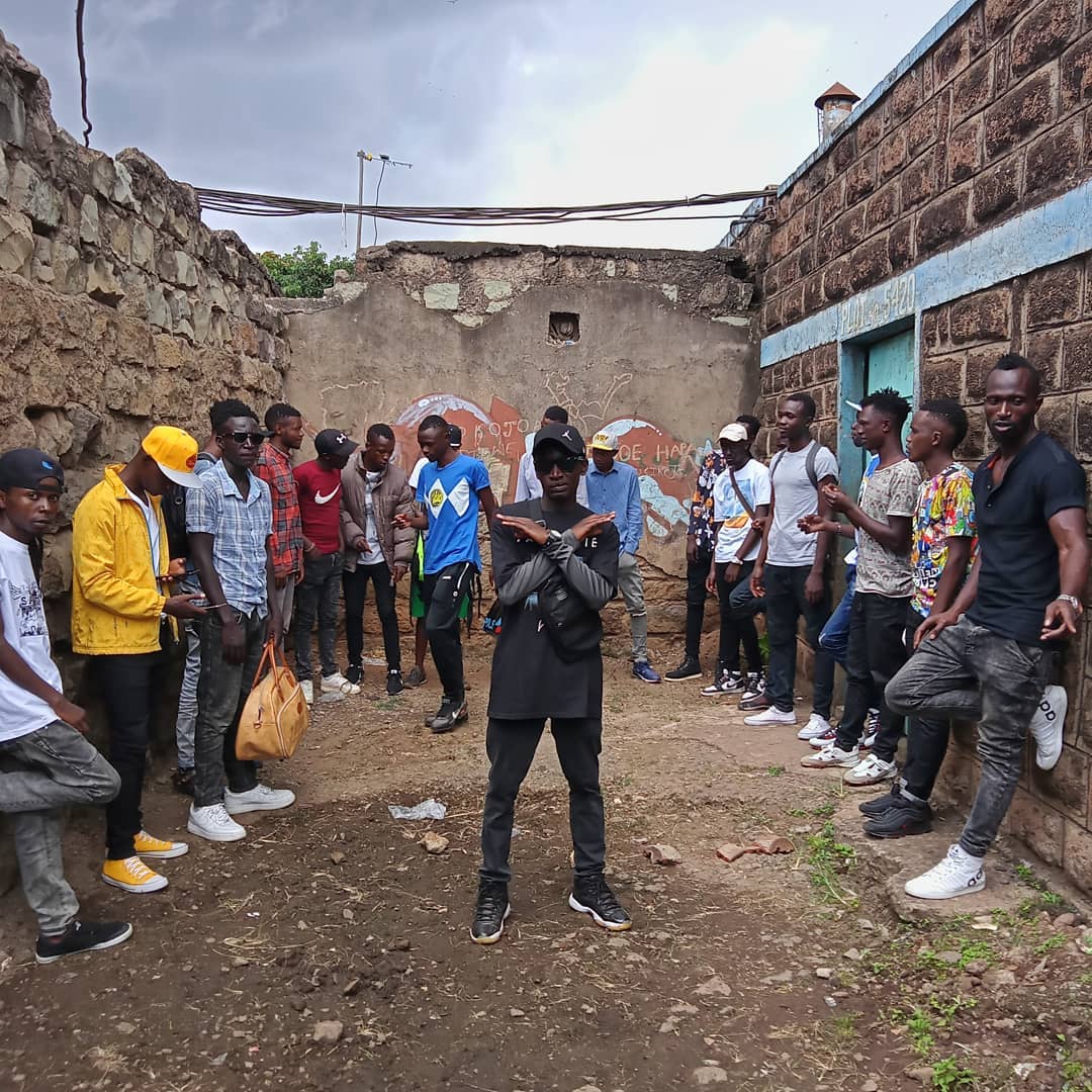 Elisha Elai had to pay homage to Dandora the way he knows how and he did it with unprecedented class on his latest solo single dubbed 'Dandora'. Photo credit: Instagram/real_elai