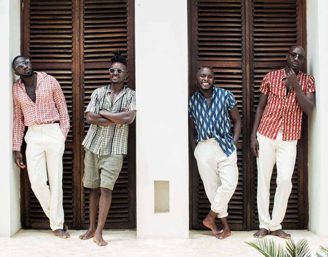 sauti Sol comprising of Bien-Aime Baraza, Polycarp Otieno, Willis Austin Chimano, Savara Mudigi are considered to be one of the best music groups not only in Kenya but Africa. Otile Brown has clawed his way to the top of the upper echelons in the music industry. What's stopping the two music acts from working together. Photo credit: Instagram/sautisol