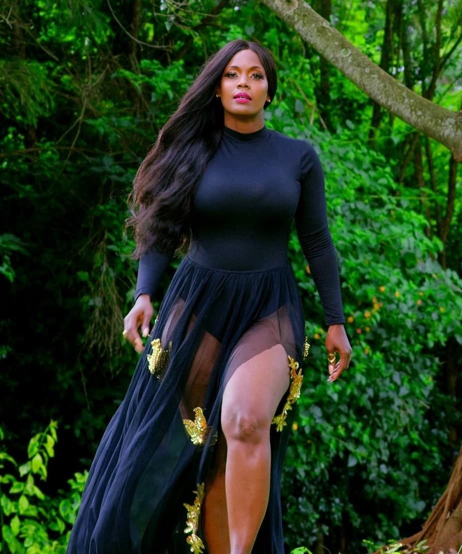 Sanaipei Tande has manifested that she'll be happily married with two kids in the next 10 years. Photo credit: Instagram/sanaipei.tande