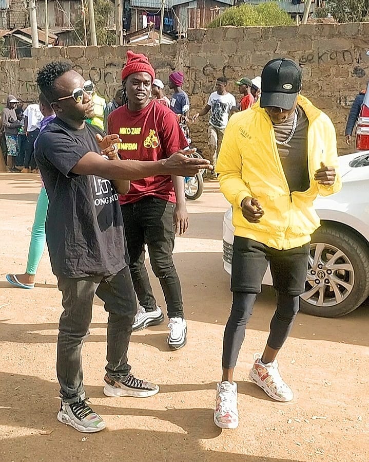 Wakuu Music has brought out Wakadinali on their latest 'Mdomo' hit record a couple of months after working with Scar Mkadinali. Photo credit: Instagram/wakuumusic8