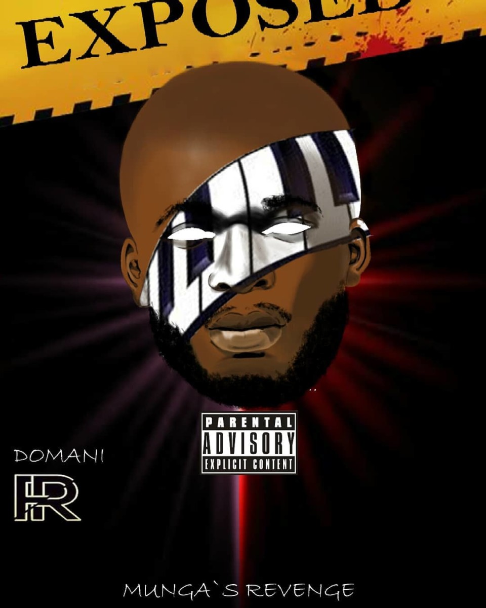 The official cover art photo for Domani Munga's 'Exposed: Munga's Revenge' studio album. Photo credit: Instagram/munga_domani