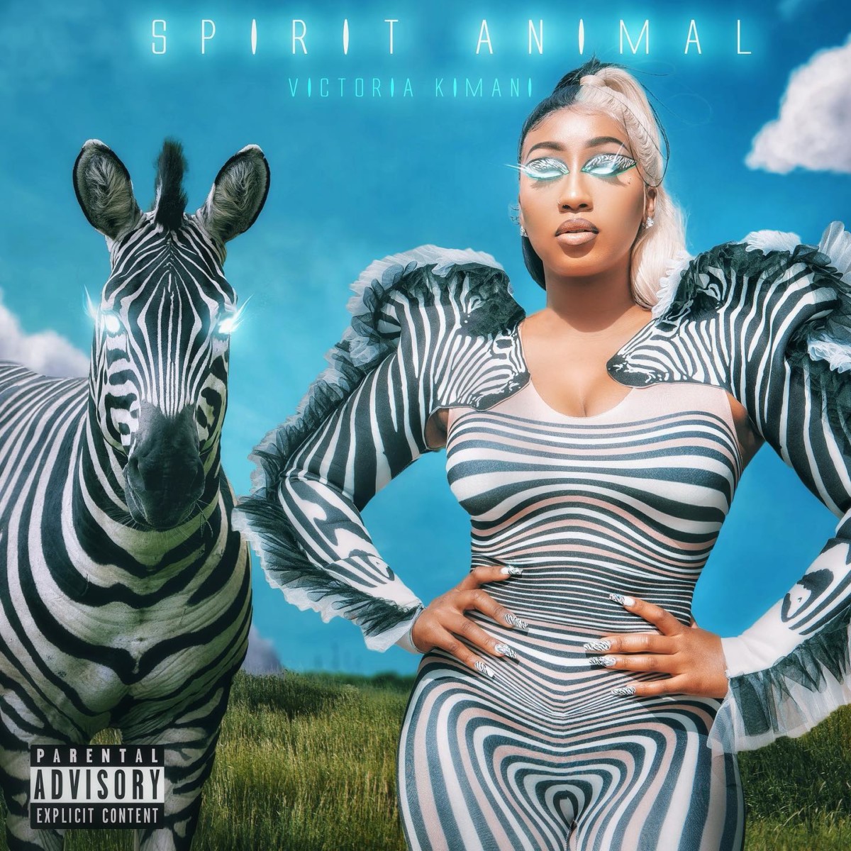 Official cover art photo for Victoria Kimani's 'Spirit Animal' studio album. Photo credit: Instagram/victoriakimani