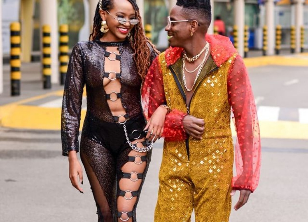 Eric Omondi together with Miss P gets internet talking