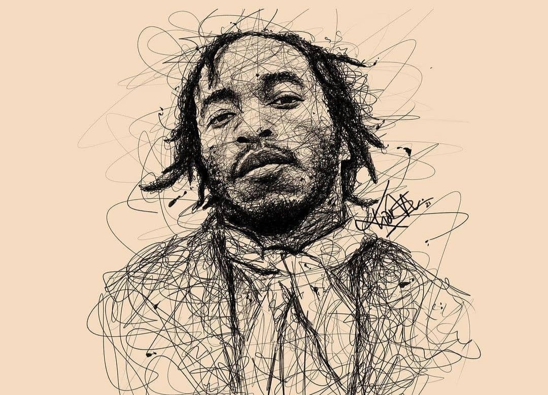 Sewersydaa is bound to change the mindset of many youth with his latest record dubbed 'Extremist' that has been plucked from his 'Wada' studio album. Photo credit: Instagram/sewersydaa as created by Instagram/kharsh_art