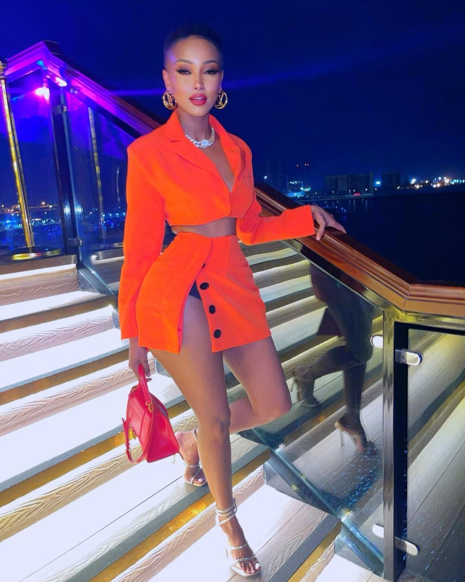 Huddah Monroe is charging $1 million to become someone's baby mama and that doesn't include child support monies. Photo credit: Instagram/huddahthebosschick