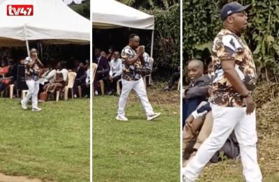 Eric Omondi is still hurting after he was dumped by Chantal Grazioli