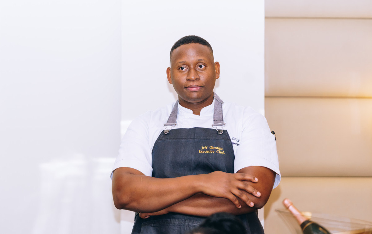 Executive Chef at Sankara Nairobi Jeff Gitonga
