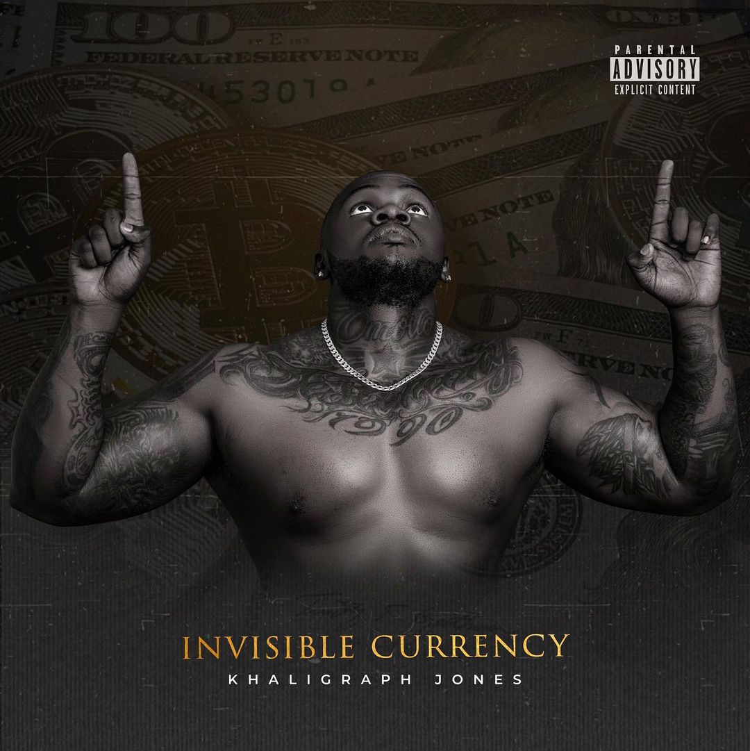 The official front cover art for Khaligraph Jones' 'Invisible Currency' studio album. Photo credit: Instagram/khaligraph_jones