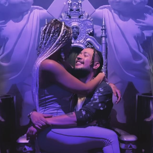 Nadia Nakai and her superstar boyfriend AKA alias the Supa Mega. Photo credit: Instagram/nadianakai