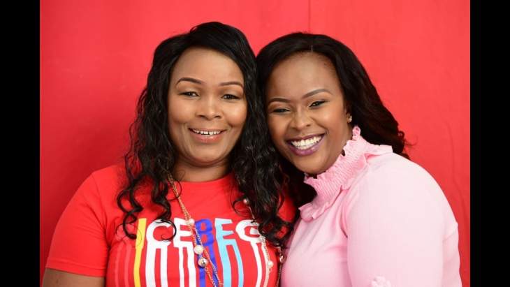 De'Mathew's wives - Sarafina and Carolyne Waithera. PHOTO/Courtesy