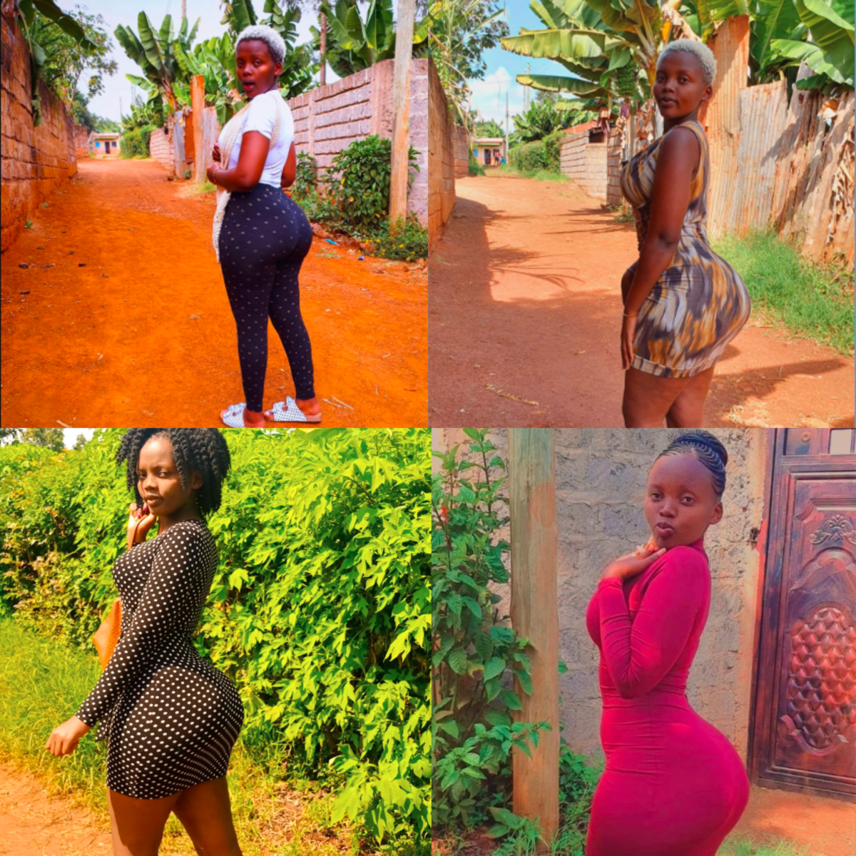 Photo collage of Njoki Murira. Photo credit: Instagram/njoki_murira0
