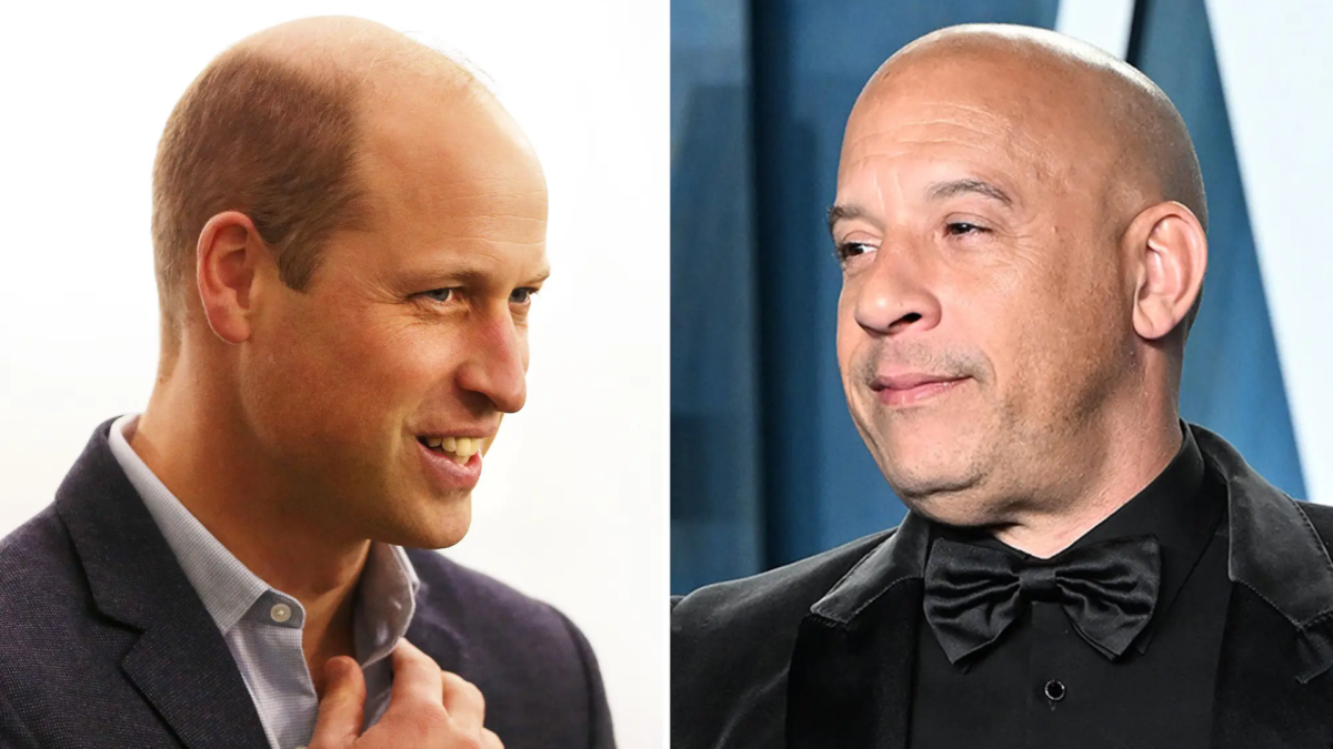 Prince William and Actor Vin Diesel