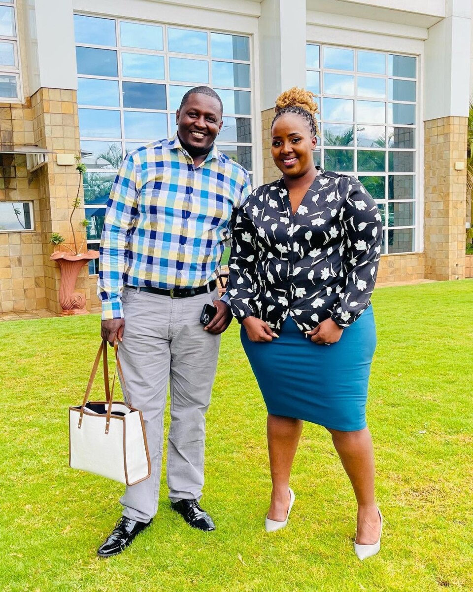 Terence Creative carrying his wife's Milly Chebby's handbag