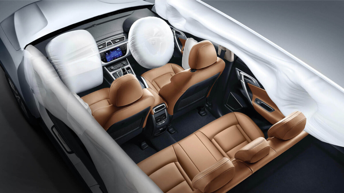 Photo courtesy of Proton: The PROTON X70 Front and rear SRS Airbags