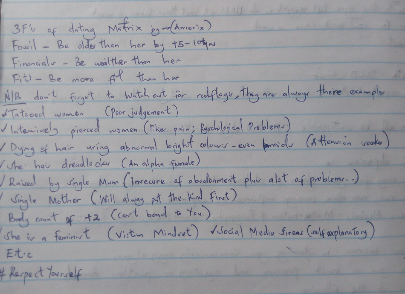 Amerix thoughts as shared via Twitter by @_abundanceking