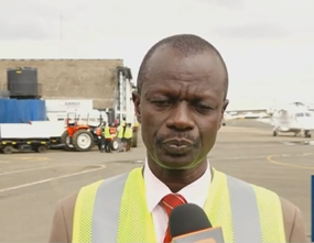 Mr Joseph Okumu, the Regional Airport Manager