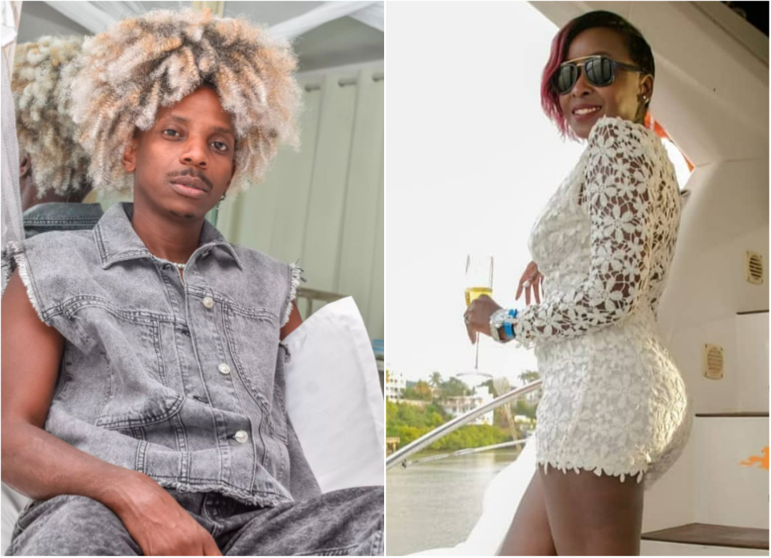 Eric Omondi and Jacque Maribe